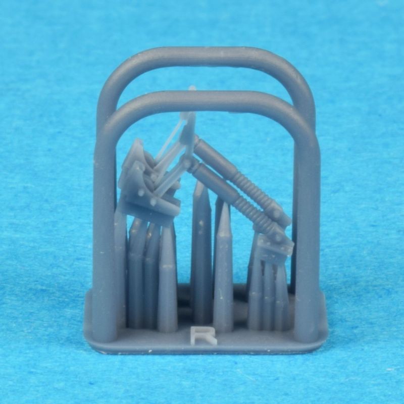 F-104 Drag Chute Bay and Canister (for Kinetic F-104 kits)
